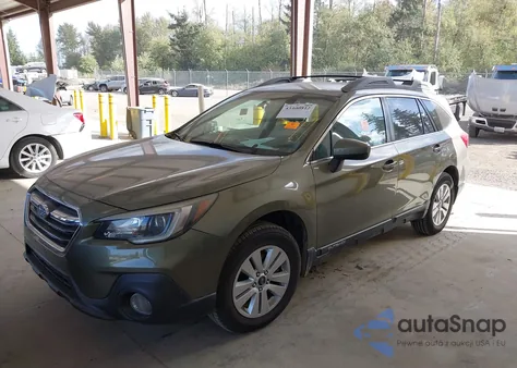 2018 Subaru Outback 2.5I Premium из США, поврежденный, VIN 4S4BSACC4J3224625